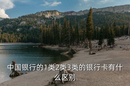 中國銀行的1類2類3類的銀行卡有什么區(qū)別