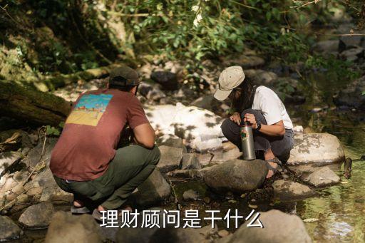 理財顧問是干什么