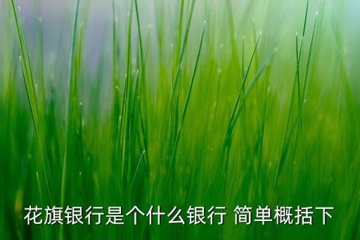 花旗銀行是個什么銀行 簡單概括下