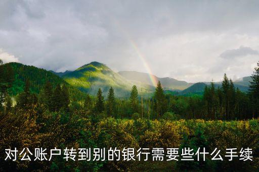 對公賬戶轉(zhuǎn)賬需要什么資料，對公一般戶轉(zhuǎn)賬需要帶什么