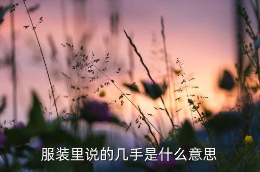 什么是幾手交易，批發(fā)時要幾手是什么意思