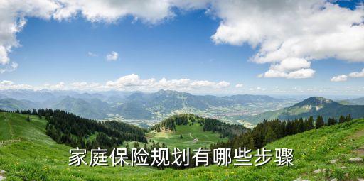 保險規(guī)劃步驟是什么意思，什么是家庭保險規(guī)劃