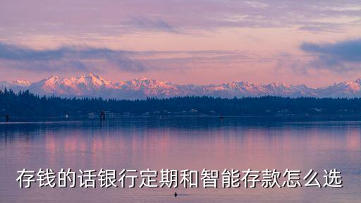 存錢(qián)的話銀行定期和智能存款怎么選
