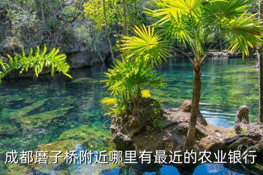 成都磨子橋附近哪里有最近的農(nóng)業(yè)銀行