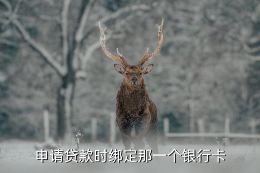 中銀e貸需要綁定什么卡，申請(qǐng)貸款時(shí)綁定那一個(gè)銀行卡