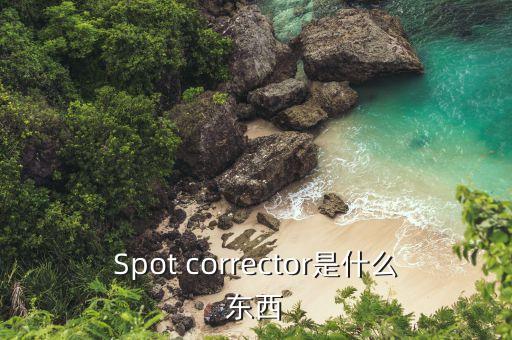 Spot corrector是什么東西