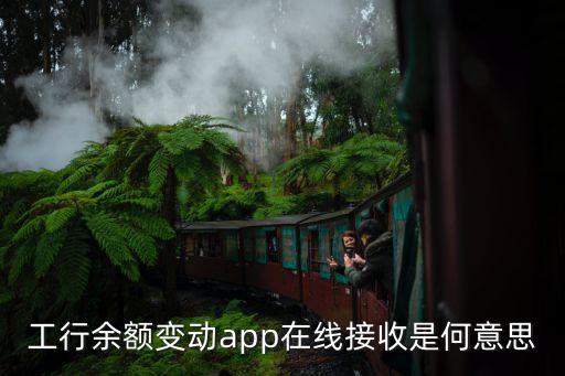 工行余額變動(dòng)app在線接收是何意思