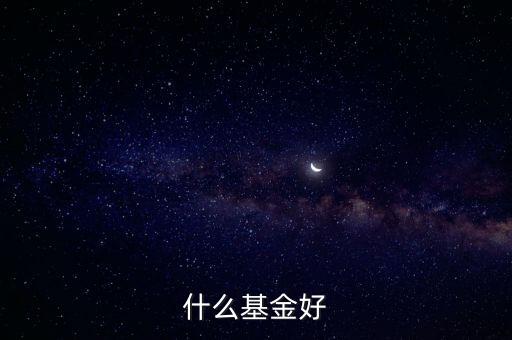 什么基金好
