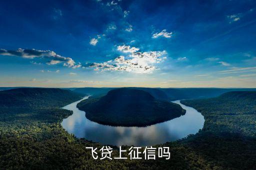 飛貸上征信嗎
