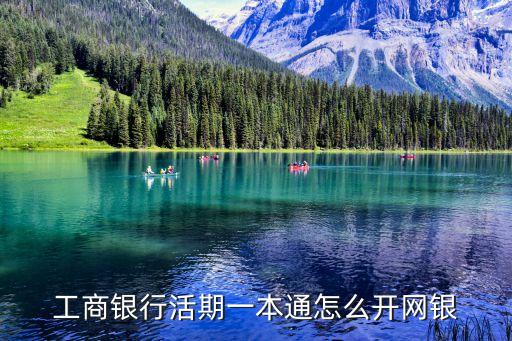 工商銀行活期一本通怎么開(kāi)網(wǎng)銀