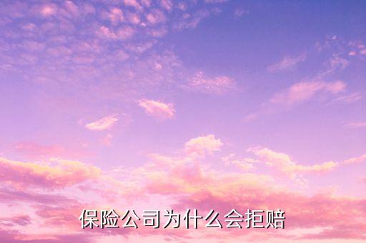 保險(xiǎn)公司為什么拒賠，保險(xiǎn)公司為什么會(huì)拒賠