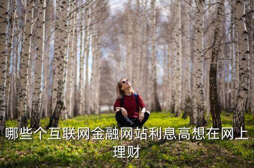 哪些個(gè)互聯(lián)網(wǎng)金融網(wǎng)站利息高想在網(wǎng)上理財(cái)