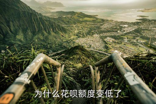 螞蟻花唄為什么降額度，為什么花唄額度變低了