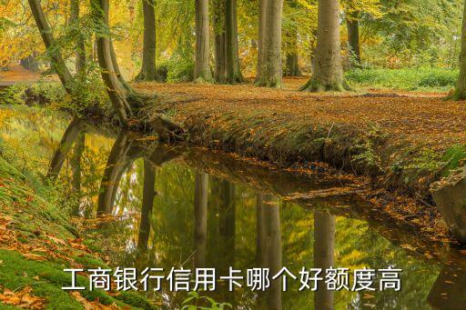 工商銀行信用卡哪個(gè)好額度高