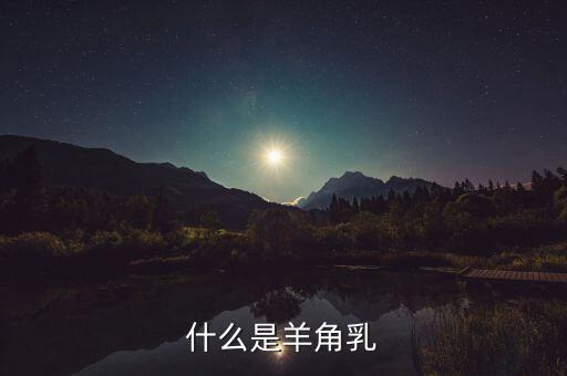 什么是羊角乳