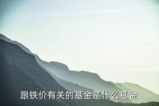 鵬華000290是做什么的，跟鐵價有關(guān)的基金是什么基金