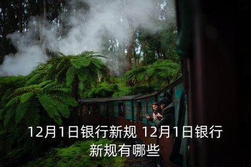 12月1日銀行新規(guī) 12月1日銀行新規(guī)有哪些