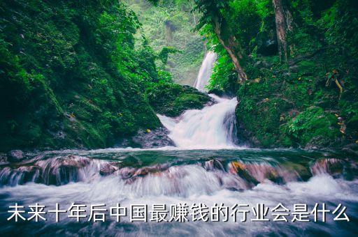 未來十年后中國最賺錢的行業(yè)會是什么