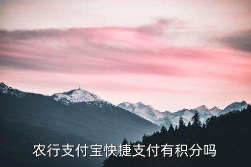 農(nóng)行什么商戶有積分，商戶編碼4816計入農(nóng)行信用卡積分嗎