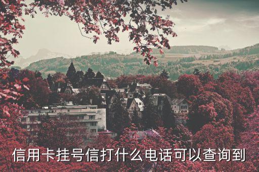 掛號(hào)信打什么電話(huà)查詢(xún)，信用卡掛號(hào)信打什么電話(huà)可以查詢(xún)到