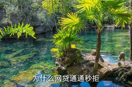 為什么網(wǎng)貸通通秒拒