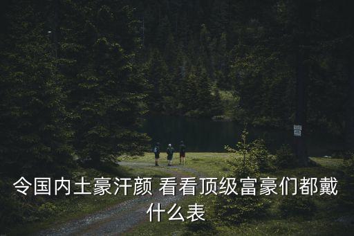 富豪戴的什么手表，首富戴什么手表 王健林583萬馬云4萬