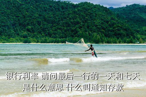 1天通知存款是什么意思，一天通知存款是什么意思