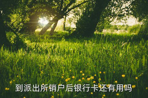 銷(xiāo)戶(hù)的銀行卡有什么用，到派出所銷(xiāo)戶(hù)后銀行卡還有用嗎