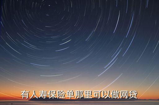 有保單可以做什么網(wǎng)貸，有社保有保單有代發(fā)工資可以做什么網(wǎng)貸