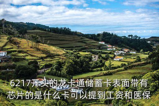 6217開(kāi)頭的是什么卡，6217開(kāi)頭的龍卡通儲(chǔ)蓄卡表面帶有芯片的是什么卡可以提到工資和醫(yī)保
