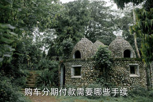 購車分期付款需要哪些手續(xù)