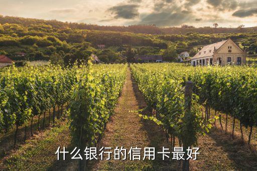 什么銀行的信用卡最好