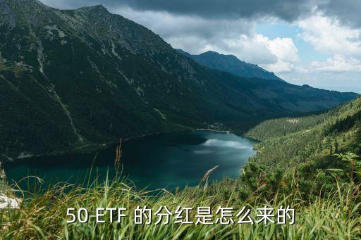 50 ETF 的分紅是怎么來(lái)的