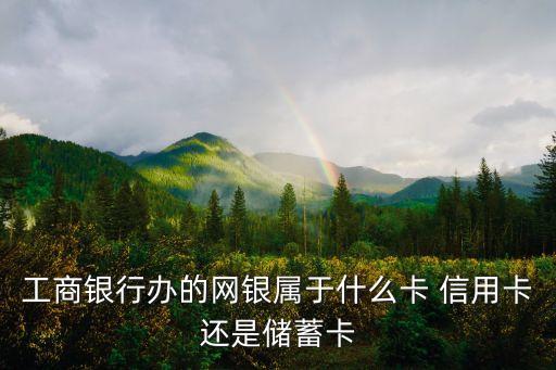 網(wǎng)商銀行卡是什么卡，網(wǎng)商銀行卡是所說的網(wǎng)銀嗎