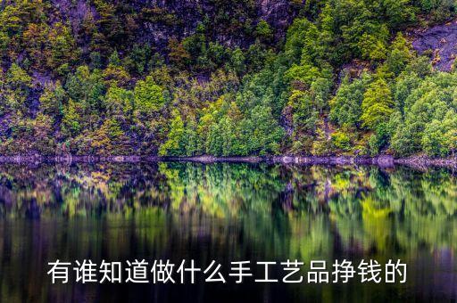 有誰(shuí)知道做什么手工藝品掙錢(qián)的