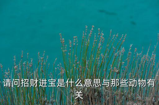 招銀進(jìn)寶是什么意思，請(qǐng)問招財(cái)進(jìn)寶是什么意思與那些動(dòng)物有關(guān)