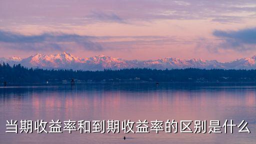 什么是債券到期收益率，債券到期收益率
