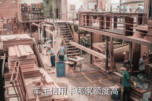 車主信用卡哪家額度高
