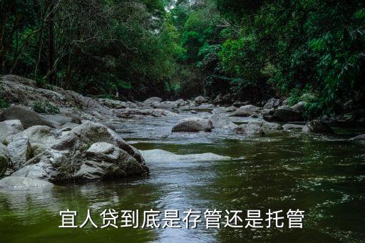 宜人貸是什么銀行存管，宜信宜人貸在廣發(fā)銀行的托管是什么資金的托管