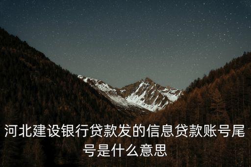 建行貸款賬號是什么，銀行的貸款帳號是不是你在銀行辦理貸款時銀行發(fā)放給你的銀行卡
