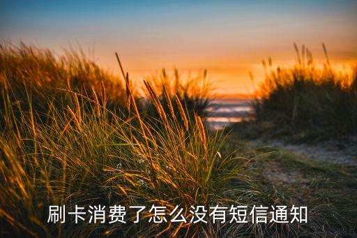 刷卡為什么沒有短信，刷卡消費(fèi)了怎么沒有短信通知
