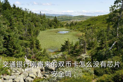 交通銀行剛寄來(lái)的雙幣卡怎么沒有芯片安全嗎