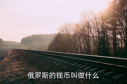俄國用的錢幣叫什么，俄羅斯的幣叫什么