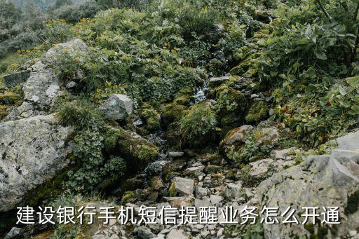 建行卡怎么開短信提醒，建設(shè)銀行短信服務(wù)怎么開通