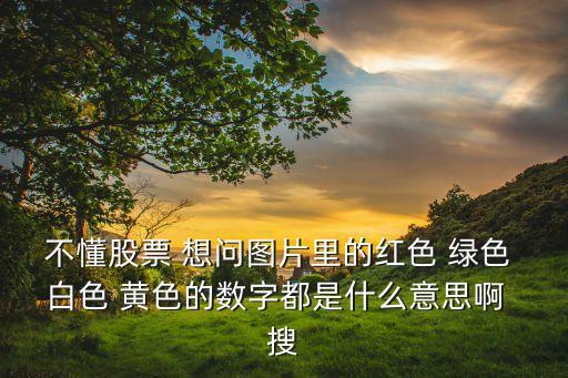 股票藍(lán)色的是什么顏色代碼，股票 的藍(lán)色綠色紫色黃色代表什么