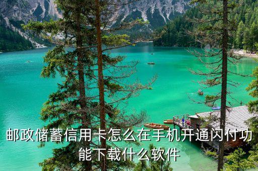 郵政信用卡app 是什么，郵政信用卡下什么app查賬單