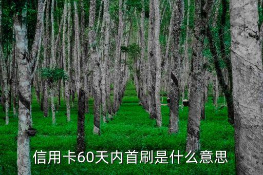 信用卡首刷是指什么東西，信用卡業(yè)務(wù)員的首刷率是什么意思