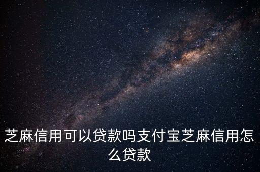 支付寶貸款要什么信，現(xiàn)在支付寶芝麻應用貸款 需要什么詳細信息