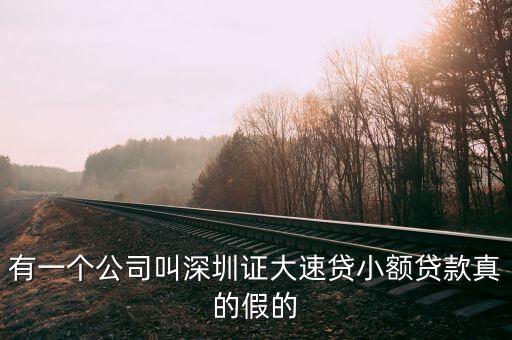 什么是深圳速貸，速貸靠譜嗎