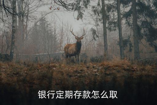 銀行卡取定期怎么辦理嗎，取商業(yè)銀行的定期存單需要哪些手續(xù)
